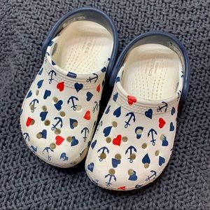 Anchor Crocs Toddler Size 7